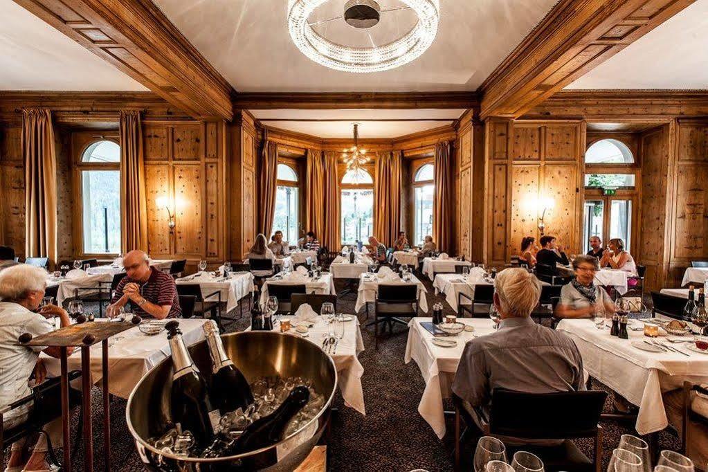Hotel Belvedere Scuol Restaurant bilde