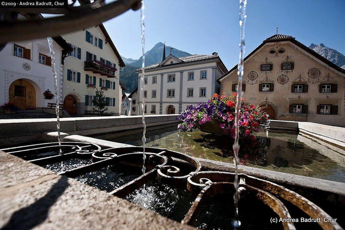 Hotel Belvedere Scuol Eksteriør bilde